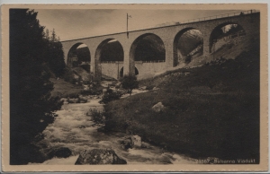Sulsanna Viadukt der Rhätische Bahn