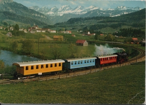 Nesslau - Neu St. Johann - Amor-Express der Bodensee-Toggenburg-Bahn
