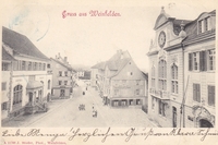 Weinfelden, Gruss aus - Restaurant Löwen, Hotel Traube, Post - 1901