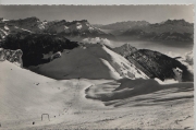 Leysin - Les champs de ski de Chaux de Mont et de la Bernause sur Leysin