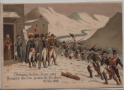 Übergang der franz. Armee unter Bonaparte über den grossen St. Bernhard 18. Mai 1800