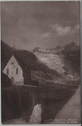 Gletsch - Chapelle - Anglaise et Glacier du Rhone