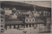 Neuchatel - Neuenburg - La gare et le Quartier du Rocher